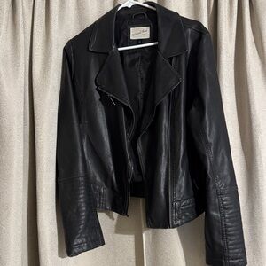 Universal Thread Black Leather Jacket